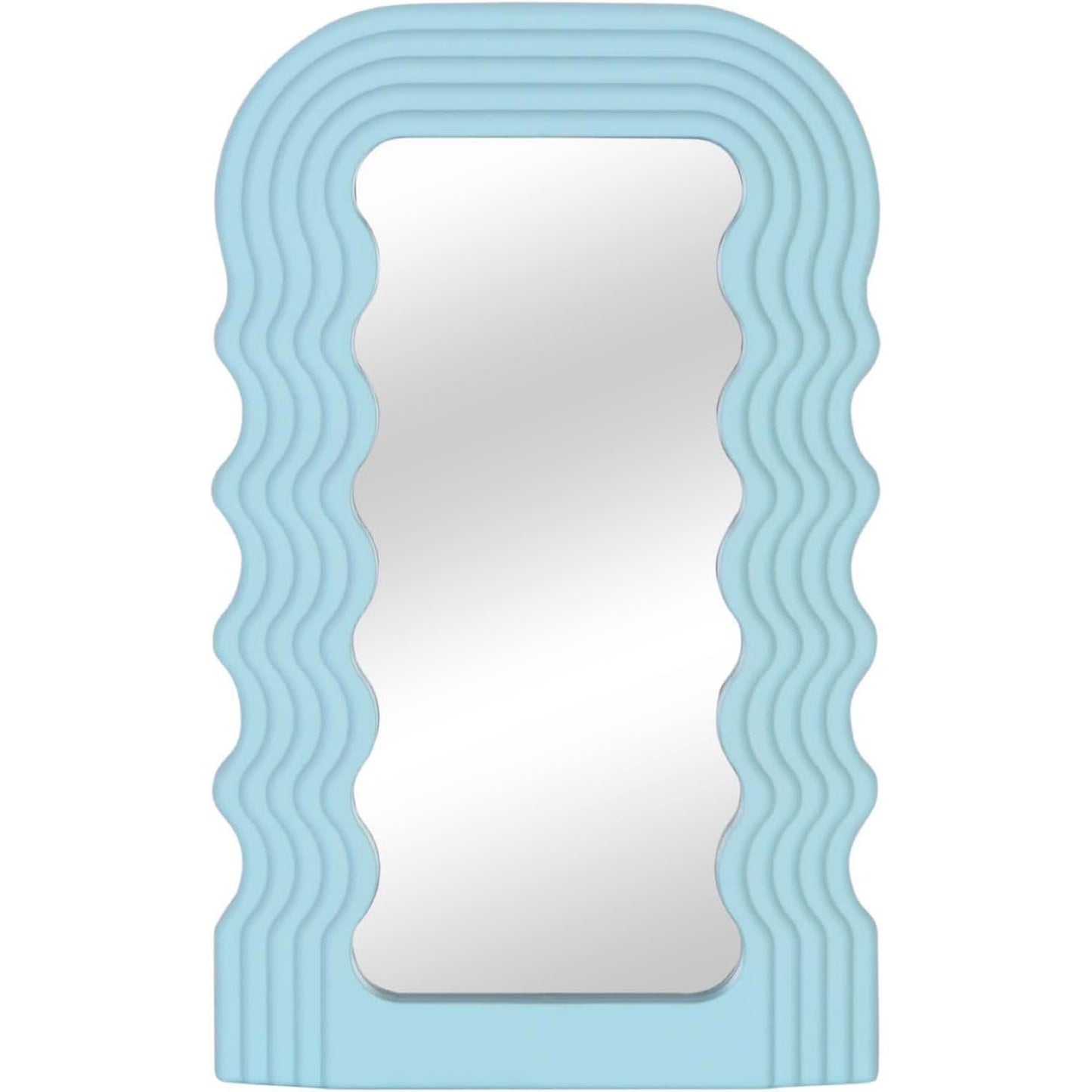 Wave Irregular Frame Mirror